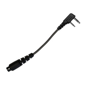 Radio Adapter: 01SR - Guaranteed to work w/ All Kenwood TK & NEXEDGE (NX) 2-Pin, Baofeng, BTECH, Rugged Radios, Diga-Talk, TYT, AnyTone, Alinco, Relm/BK Radio, Quansheng, Wouxon, Retevis
