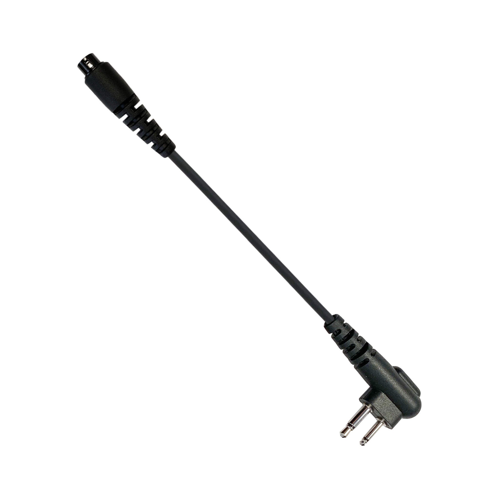 Radio Adapter: 03SR - Guaranteed to work w/: 2 Pin Motorola HYT Tekk BearCom Yaesu Blackbox & More
