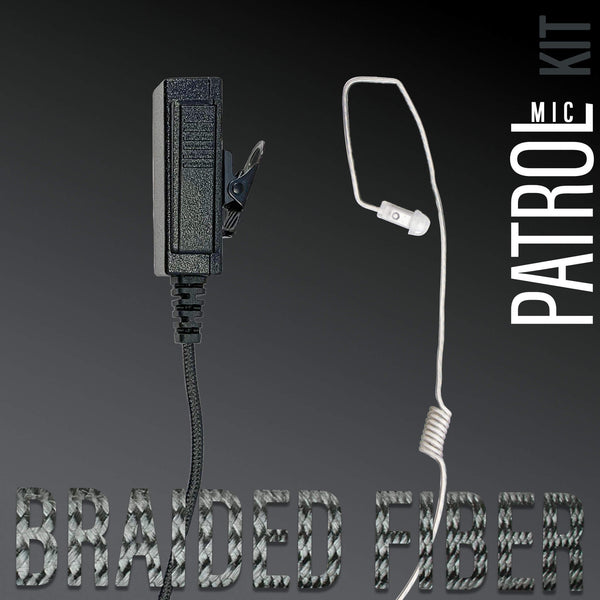 B2W-INV-TBD invisible series tactical 2 wire microphone kit braided fiber nylon cable Ultra Stealth 360 Flexo Radio tubeless Earpiece Kit - Motorola, Kenwood, Harris, M/A Com, Tait RO-360F-22-3.5: Ultra Stealth 360 Covert Whisper Covert Listen Only Earpiece EP1079SC A1 Micro Sound Tubeless Listen Only Earpiece/Tactical Radio Earpiece - 3.5mm, Connects to Speaker Mic for Motorola, Kenwood, Icom, Relm 360 flexo Comm Gear Supply CGS earphone connection tubeless EP-MS1A-B material comms communications I-PE35