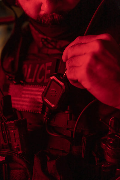 PolTact V2 Tactical Radio PTT for Headset w/ Dual Buttons & Quick Disconnect Hirose  High/Low Impedance NATO/Military Wiring, Comtac, XPI, Gentex, Ops-Core, OTTO, Savox, Sordin, Invisio, DC, MSA, Helo Harris(L3Harris)/Tait TP3000, TP3300, TP3350, TP3500, TP7110, TP7100 TP8100, TP8110, TP8115, TP8120, TP8135, TP8140, TP9300, TP9355, TP9360, TP9400, TP9435, TP9440, TP9445, TP9460, TP9461, TP9500, TP9555, TP9560, TP9600, TP9655, TP9660, TP9700, TP9800, TP9900 