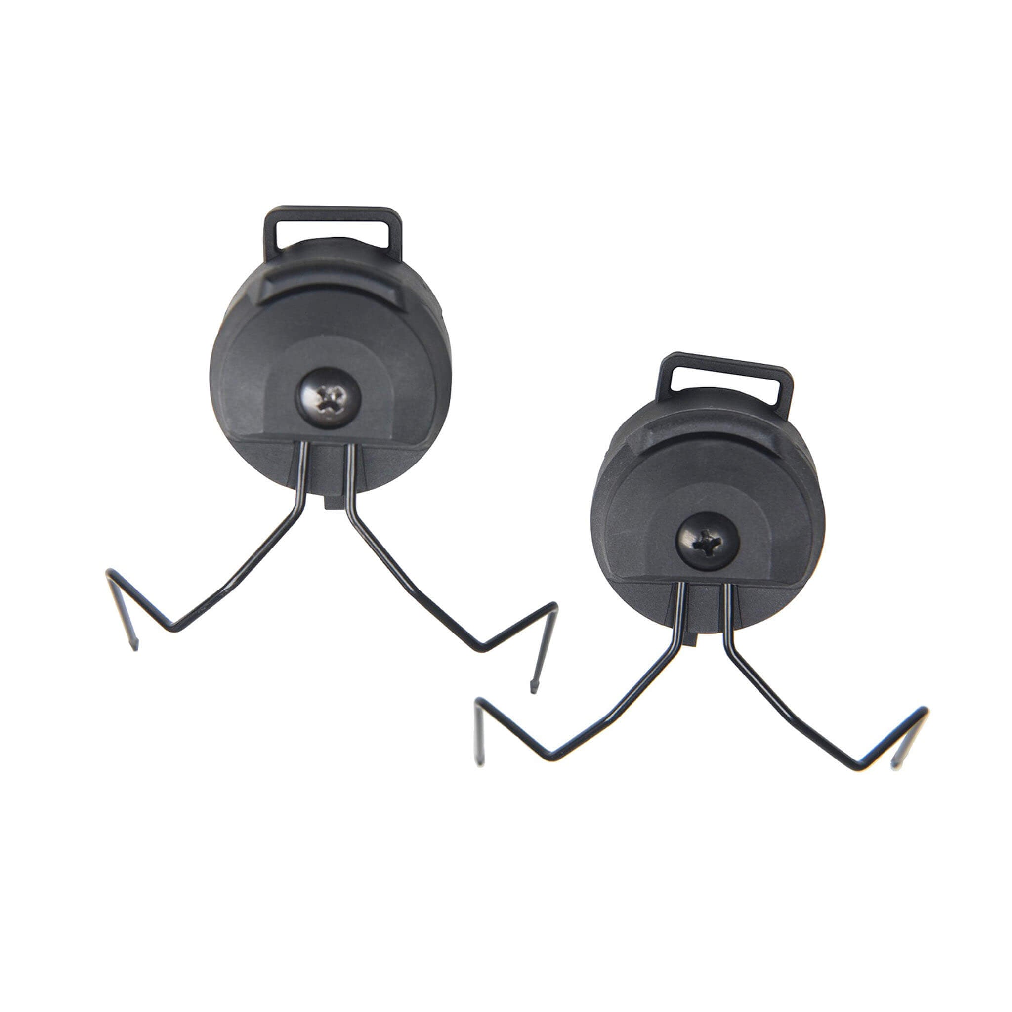 PT-HM:  Helmet Mount Kit for Helmet/Headset rail Mount Systems: OPS-CORE/FAST/ARC, Team Wendy, Hard Head Veterans M-LOK/MTEK/Hard Head Vets & more.  Compatible w/ most tactical headsets by: 3M Peltor Headsets, Howard Leight, MSA Sordin, TCI Liberator Comm Gear Supply CGS