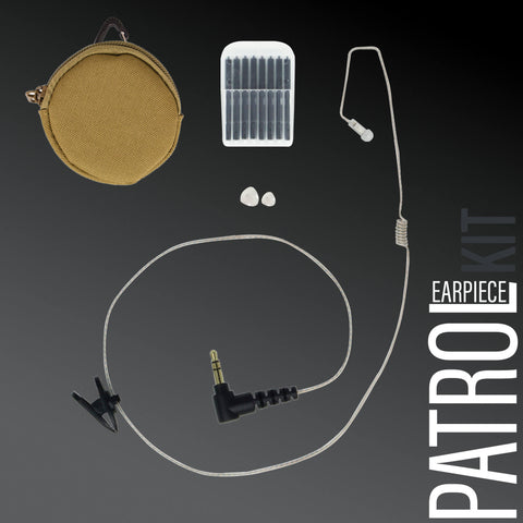 RO-360F-22-3.5: Ultra Stealth 360 Covert Whisper Covert Listen Only Earpiece EP1079SC A1 Micro Sound Tubeless Listen Only Earpiece/Tactical Radio Earpiece - 3.5mm, Connects to Speaker Mic for Motorola, Kenwood, Icom, Relm 360 flexo earphone connection tubeless EP-MS1A-B material comms communications I-PE35: The Invisible Series Earpiece patrol series earpiece