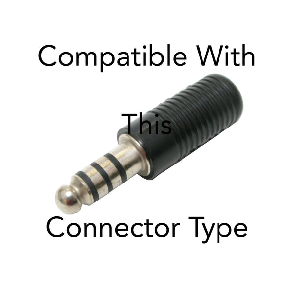 Tactical Radio Adapter/PTT for Headset(Hirose Adapter System): NATO/Military Wiring, Gentex, Ops-Core, OTTO, Select Peltor Models, Savox, Sordin, Helicopter - Quick Disconnect Motorola R7, MXP600 & ION Series.