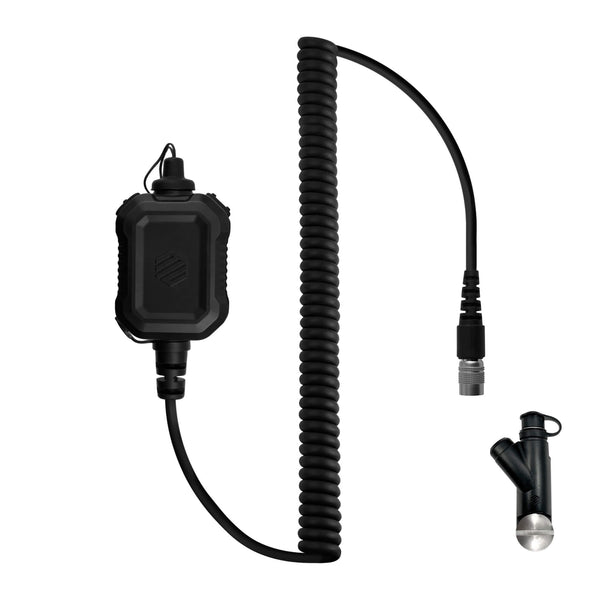 PT-PTTV2-29RR-A/N Tactical Radio Amplified PTT for Headset(Hirose Adapter System): NATO/Military Wiring, Gentex, Ops-Core, OTTO, TEA, David Clark, MSA, Military Helicopter - Quick Disconnect Harris(L3Harris): XG-100, XG-100P, XL-150/P, XL-95/P, XL-185, XL-185P, XL-185Pi, XL-200, XL-200P, XL-200Pi - U-94/A, Amped PTT and Disco32 Comm Gear Supply CGS peltor comtac XPI MT20H682FB-86, MT20H682FB-86, MT20H682BB-86, MT20H682P3AD-86, MT20H682FB-87, MT20H682FB-98 MT17H682FB-47 MT17H682BB-47 MT17H682FB-19 dual ptt