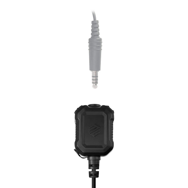 PolTact V2 Tactical Radio PTT for Headset w/ Dual Buttons & Quick Disconnect Hirose  High/Low Impedance NATO/Military Wiring, Comtac, XPI, Gentex, Ops-Core, OTTO, Savox, Sordin, Invisio, DC, MSA, Helo Harris(L3Harris)/Tait TP3000, TP3300, TP3350, TP3500, TP7110, TP7100 TP8100, TP8110, TP8115, TP8120, TP8135, TP8140, TP9300, TP9355, TP9360, TP9400, TP9435, TP9440, TP9445, TP9460, TP9461, TP9500, TP9555, TP9560, TP9600, TP9655, TP9660, TP9700, TP9800, TP9900 