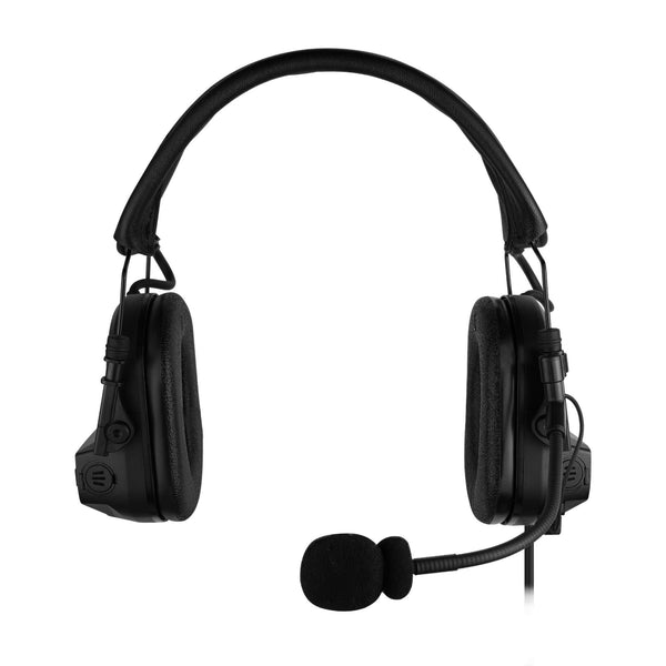 PolTact Headset Kit: PTH-V1-01 - Guaranteed to work w/: 2 Pin Kenwood, Relm/BK, Baofeng, AR-152, AnyTone, Wouxun & More