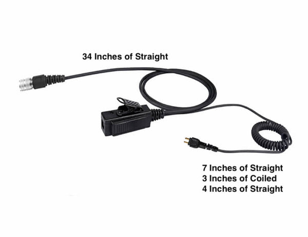 LT-INV-TBD invisible series microphone kit Utility Mic & Ultra Stealth 360 Flexo Radio tubeless Earpiece Kit - Motorola, Kenwood, Harris, M/A Com, Tait RO-360F-22-3.5: Ultra Stealth 360 Covert Whisper Covert Listen Only Earpiece EP1079SC A1 Micro Sound Tubeless Listen Only Earpiece/Tactical Radio Earpiece - 3.5mm, Connects to Speaker Mic for Motorola, Kenwood, Icom, Relm 360 flexo Comm Gear Supply CGS earphone connection tubeless EP-MS1A-B material comms communications I-PE35: Comm Gear Supply CGS