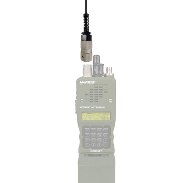PT-PTTV2-U229: The Material Comms Dual Button PolTact Quick Disconnect Push To Talk(PTT) for Harris(L3Harris) Falcon III/Thales: RF 7800V, 5800, LVIS USA, AN/PRC-113, AN/PRC-119, AN/PRC-150, AN/PRC-152, AN/PRC-154, AN/PRC-117, AN/PRC-119, Thales MBITR AN/PRC-148, Tadiran CNR-710 & other PRC ASIP SINCGARS Radios w/ Audio Ports for NATO U-229(5 Pin) U-329(6 Pin). U94 Upgrade