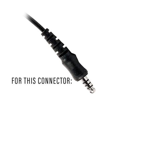 Headset PTT Harness w/ Rapid Release Connector/Adapter: PT-PPT-28RR - Guaranteed to work w/: Harris (M/A-Com) - P5300, P5350, P5370, P5450, P5470, P5500, P5550, P5570, P7300, P7350, P7370, XG-15, XG-25, XG-75, (Multimode) & More