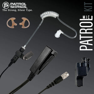 Patrol Mic Kit: PM23RR - Guaranteed to work w/: EF Johnson 51, 5000, 5100, 7700, 8100 Series, VP Viking Series 5000, 5100, 8100, 51SL ES, 51 Fire ES, 51SL ES, 51LT ES, 7700, Ascend Series, VP400, VP600, VP900 & More