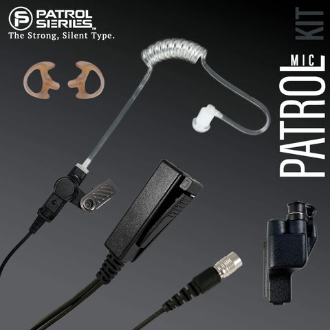 Patrol Mic Kit: PM23RR - Guaranteed to work w/: EF Johnson 51, 5000, 5100, 7700, 8100 Series, VP Viking Series 5000, 5100, 8100, 51SL ES, 51 Fire ES, 51SL ES, 51LT ES, 7700, Ascend Series, VP400, VP600, VP900 & More