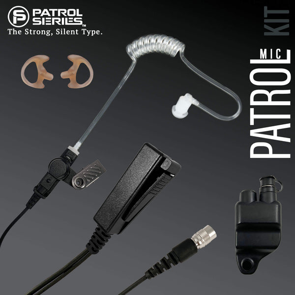Patrol Mic Kit: PM27RR - Guaranteed to work w/: M/A Com (Harris)- 700P, 700Pi, 710P, P5100, P5130, P5150, P5200, P7100, P7130, P7150, P7170, P7200, P7230, P7250, P7270 & More