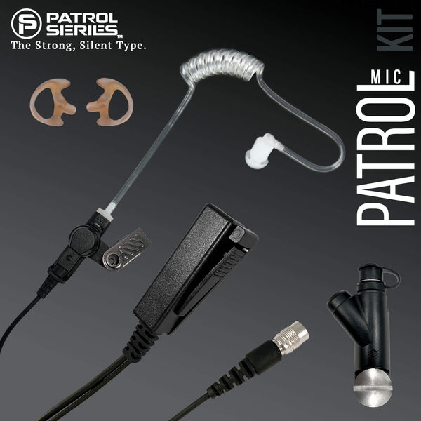 Patrol Mic Kit: PM29RR - Guaranteed to work w/: Harris XG-100, XG-100P, XL-185, XL-185P, XL-185Pi, XL-200, XL-200P, XL-200Pi