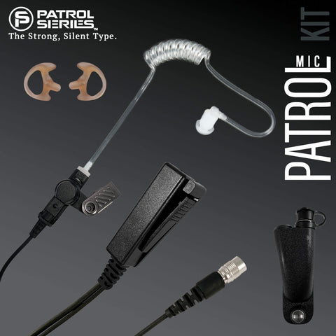 Patrol Mic Kit: PM34RR - Guaranteed to work w/: Motorola APX900 APX1000 APX4000 APX6000/XE APX7000/L/XE APX8000 SRX2200 XPR6100 XPR6300 XPR6350 XPR6380 XPR6500 XPR6550 PR6580 XPR7350/e XPR7380/e XPR7550/e & more