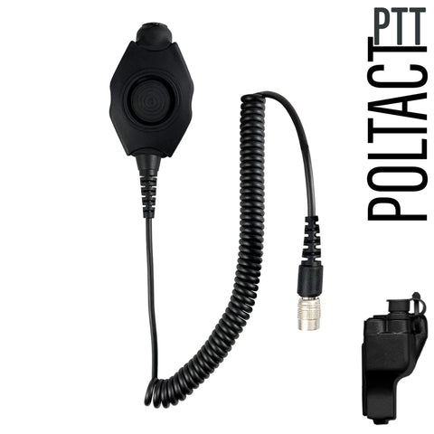 Headset PTT Harness w/ Rapid Release Connector/Adapter: PT-PPT-23RR - Guaranteed to work w/: Motorola XTS1500, XTS2500, XTS3000, XTS3500, XTS5000, HT1000, MT2000, MTS2000, MTX8000, MTX9000, PR1500 & More