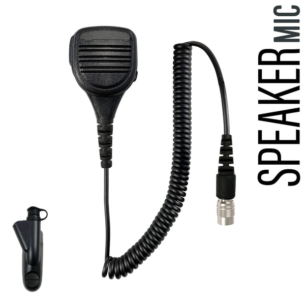 Speaker Mic: SM33RR - Guaranteed to work w/: Motorola- HT750, HT1250, HT1550, MTX850, MTX950, MTX8250, MTX9250, PR860, & More