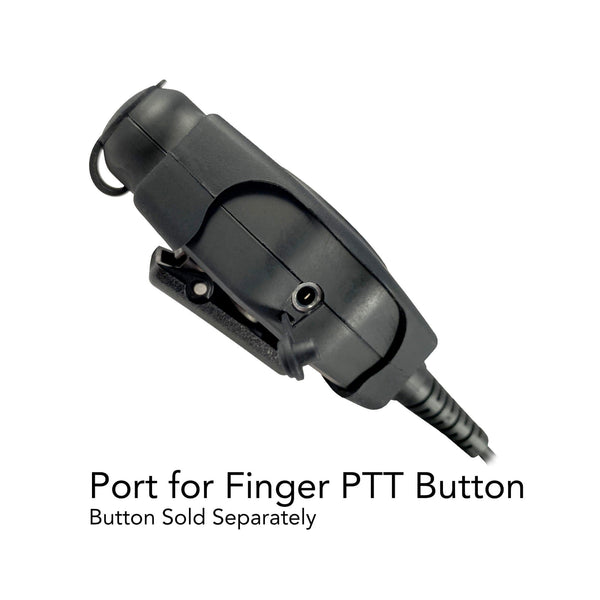 Headset PTT Harness w/ Rapid Release Connector/Adapter: PT-PTT-01RR - Guaranteed to work w/: 2 Pin Kenwood, Relm/BK, Baofeng, AnyTone, Wouxun & More